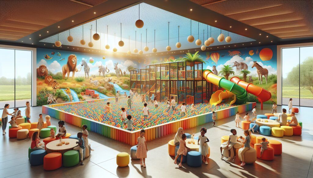 Parque de bolas de importación de China, con gran piscina de bolas