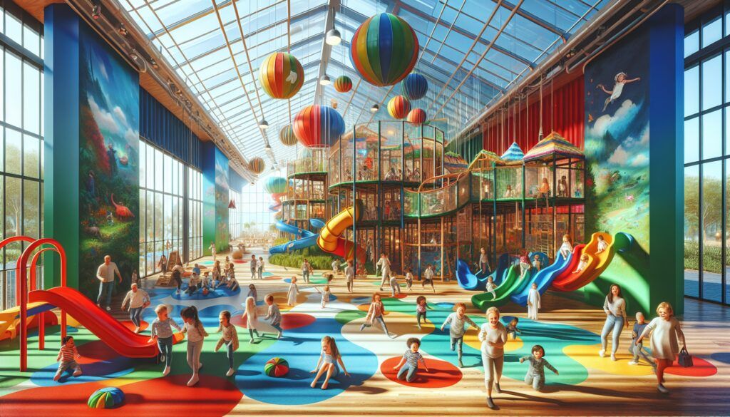 Mega Parque infantil de interior de los mas grandes del mundo