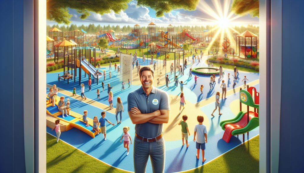 Miguel Torres, propietario de fabrica de parques infantiles