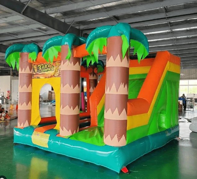 Hinchable infantil tipo jungla 3x3