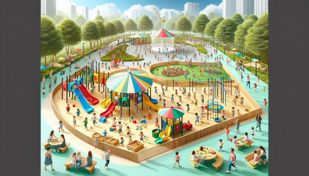 Diseño y creación de parques infantiles