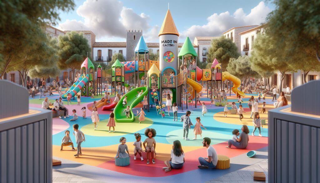 Fabricante de parques infantiles en Cáceres - Innovación y Diseño