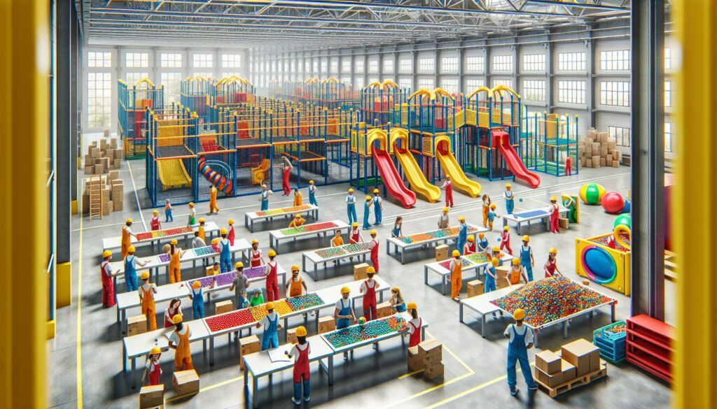 Fabrica de parques de bolas en en Toledo