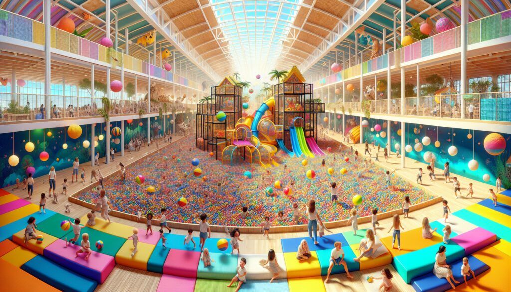 Fabrica de parques de bolas en Valencia con Showroom