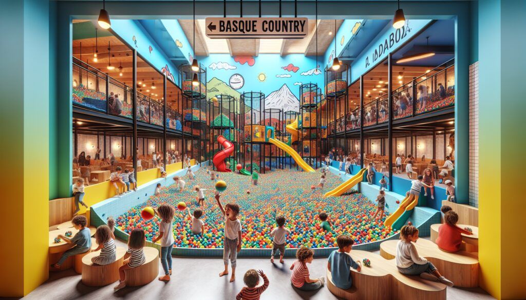Fabrica de parques de bolas en el país vasco con showroom