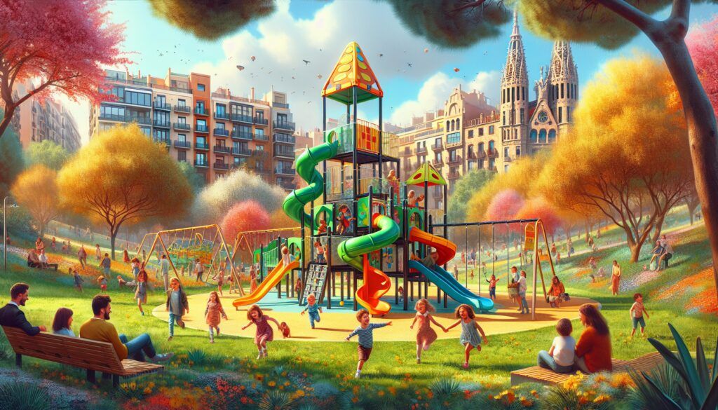 Venta de parques infantiles en Barcelona
