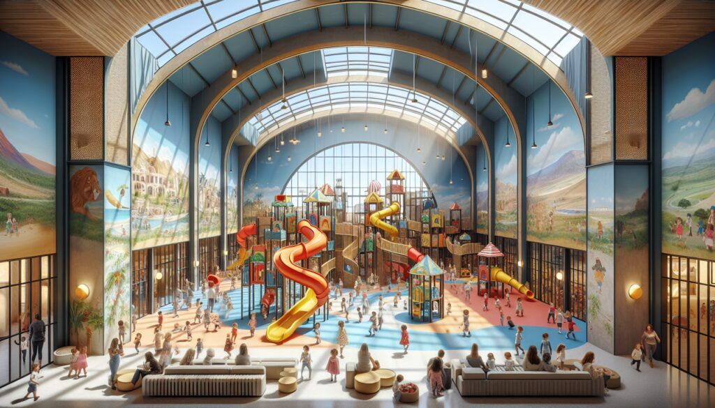 Fabricante de parques infantiles de interior en Almería