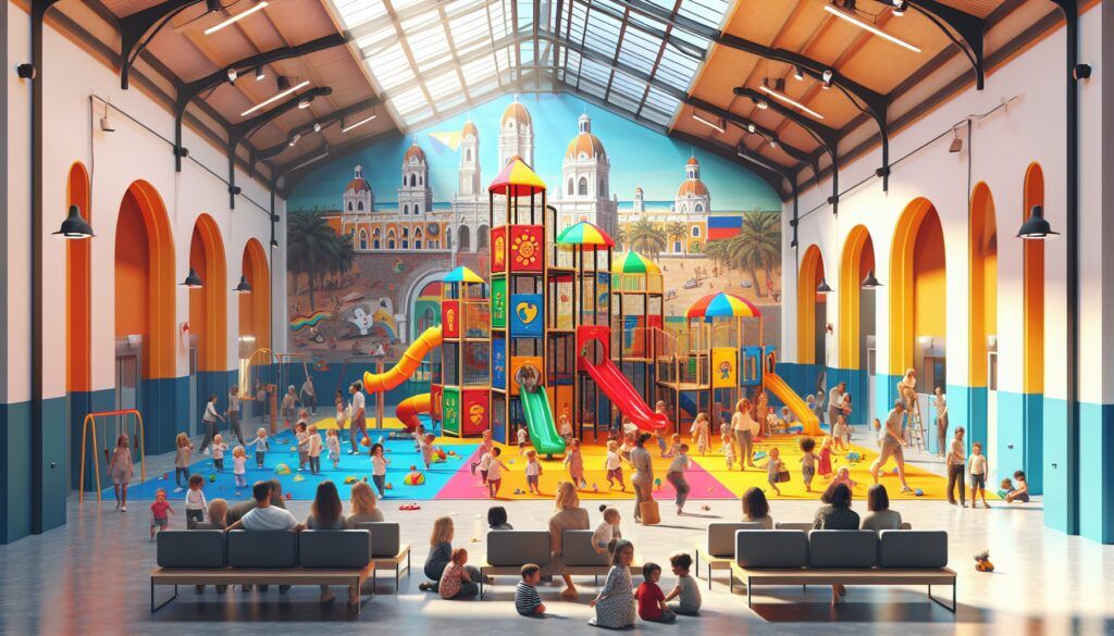 Fabricante de parques infantiles de interior en Cádiz