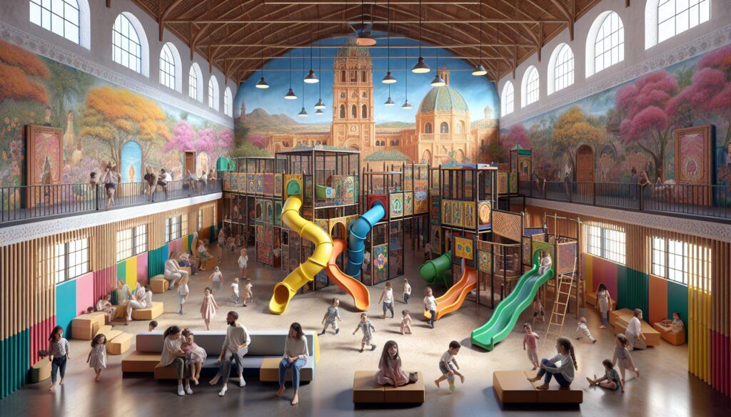 Fabricante de parques infantiles de interior en Córdoba