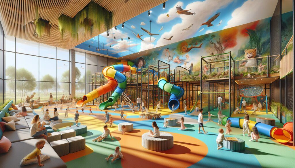 Fabricante de parques infantiles de interior en España