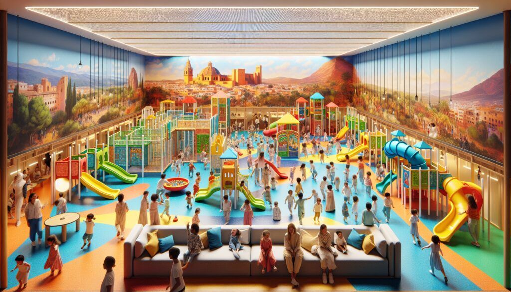 Fabricante de parques infantiles de interior en Granada