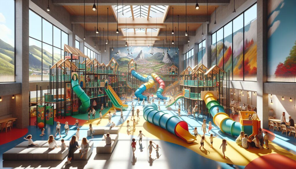 Fabricante de parques infantiles de interior en Vizcaya