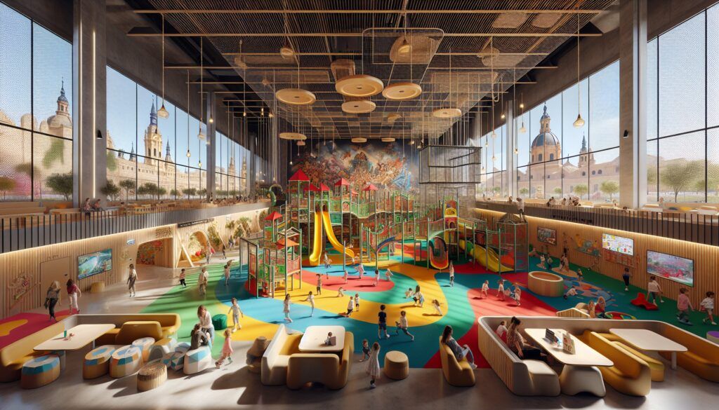 Fabricante de parques infantiles de interior en Zaragoza