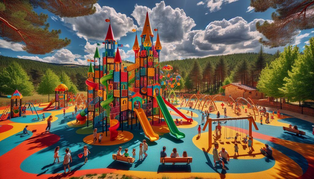 Fabricante de parques infantiles en Soria Seguridad y Creatividad para tus espacios