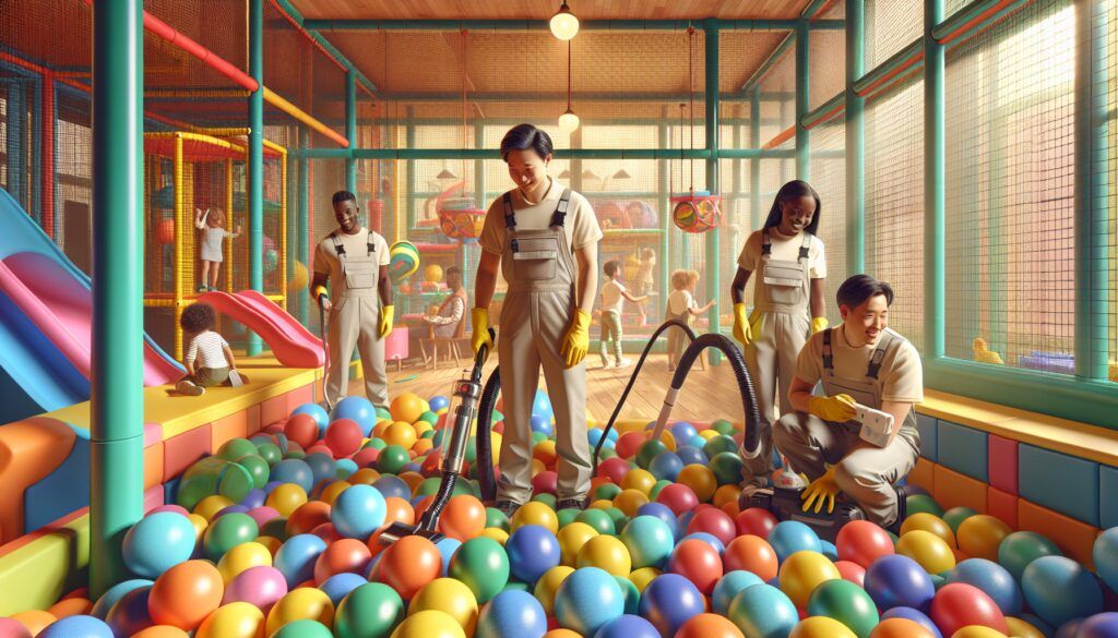 Guía esencial para el mantenimiento de parques de bolas