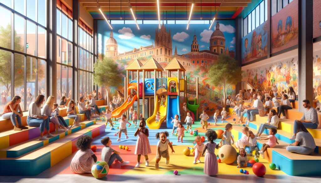 Fabricante de parques infantiles de interior en Salamanca