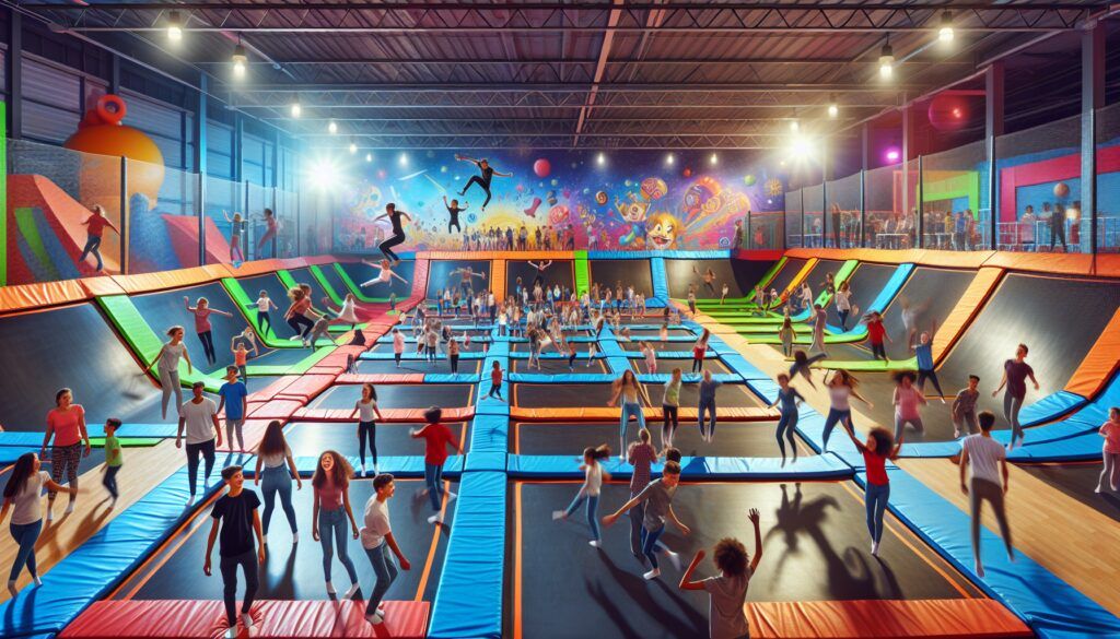 Fabricación de trampoline parks: guía completa