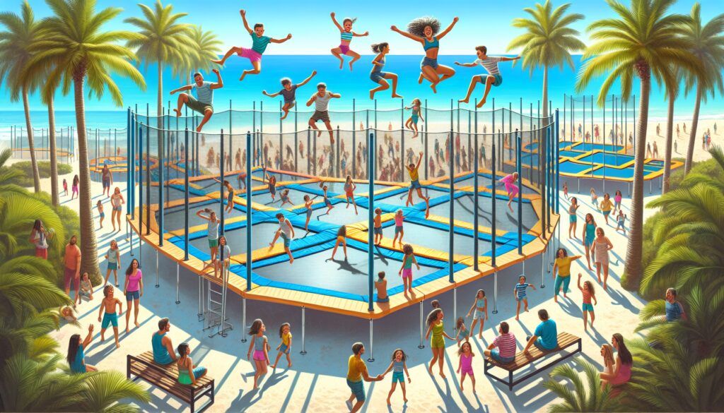 Fabricantes de Parques de camas de saltos en Canarias