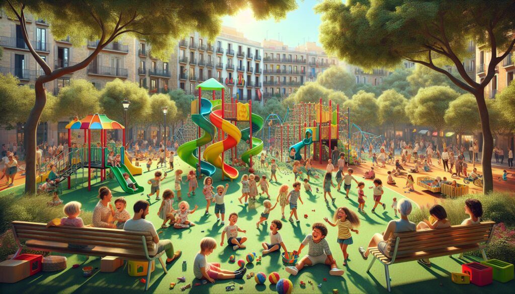 Venda de parcs infantils a Barcelona
