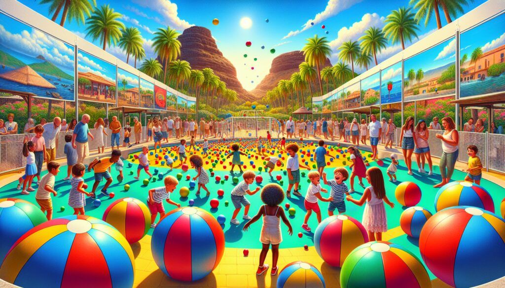 Venta de parques de bolas en Canarias