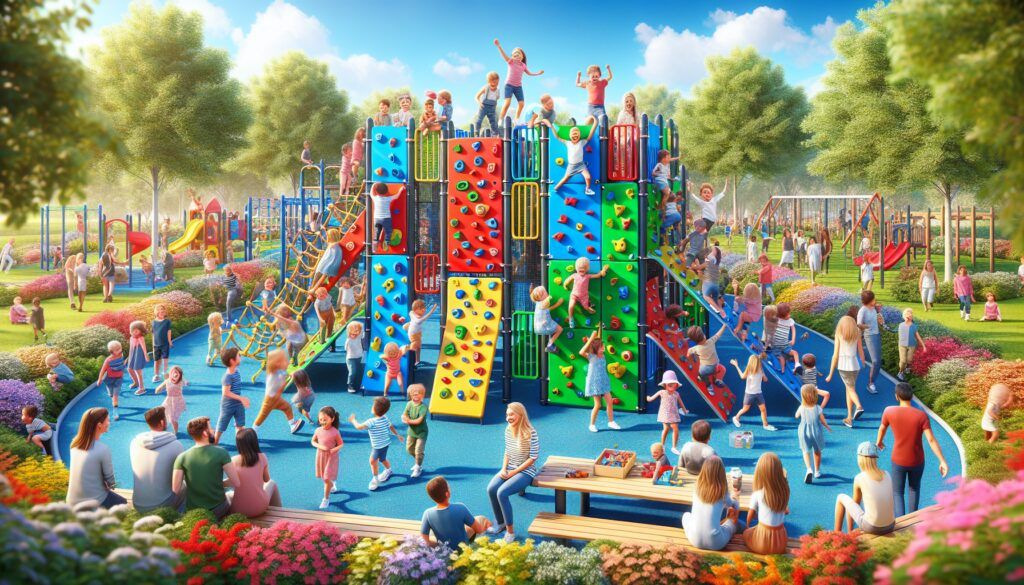 Guía completa para montar un rocódromo en un parque infantil