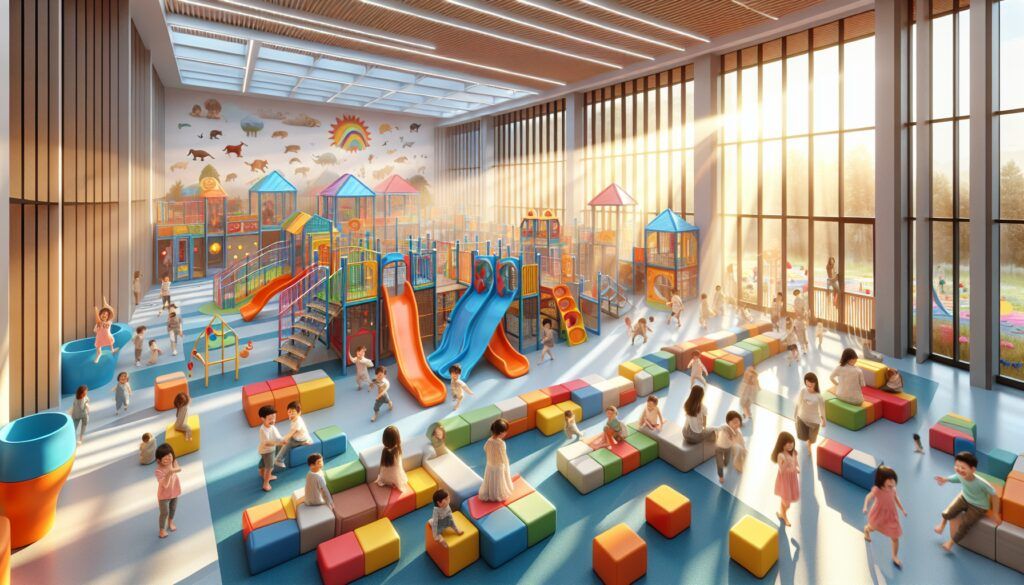 Guía de parques infantiles modulares para interiores: diseño y beneficios