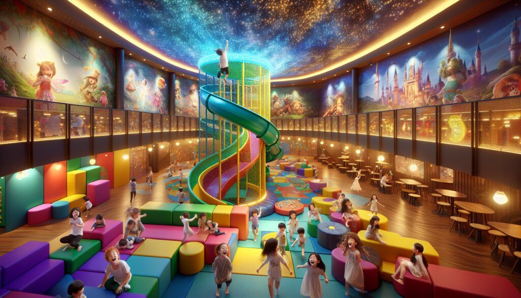 Fabricants de parcs infantils d'interior