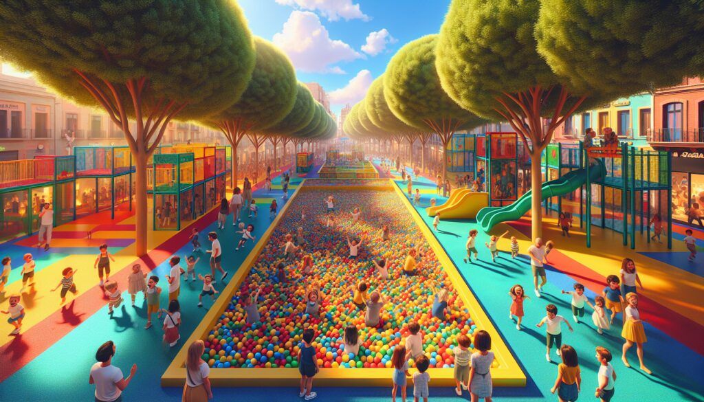 Venda de parcs de boles a Lleida