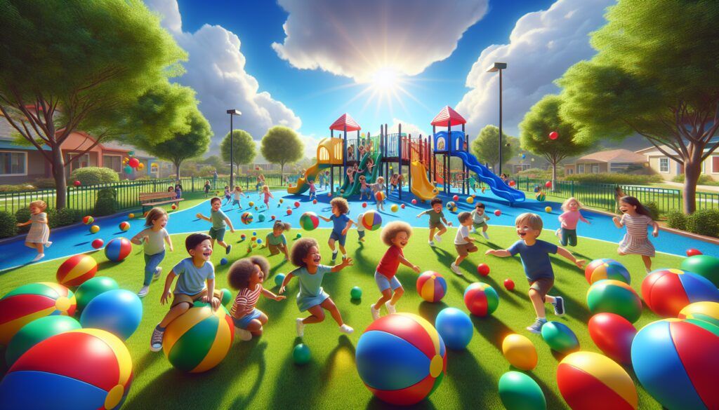 Oferta de bolas de parques infantiles