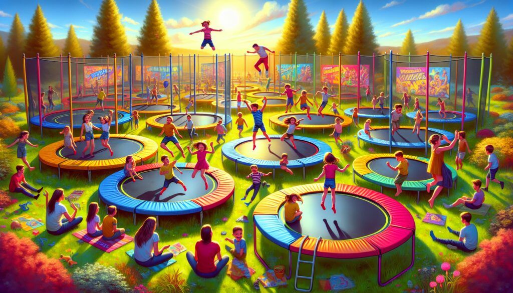 Parques de camas elásticas Baratos