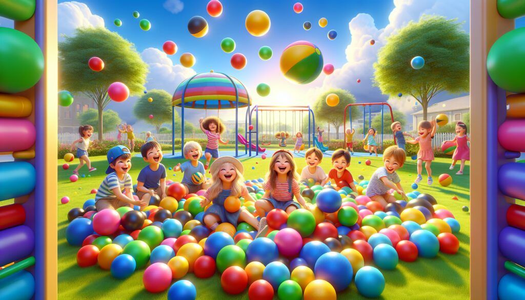 Suministro de bolas de parques infantiles