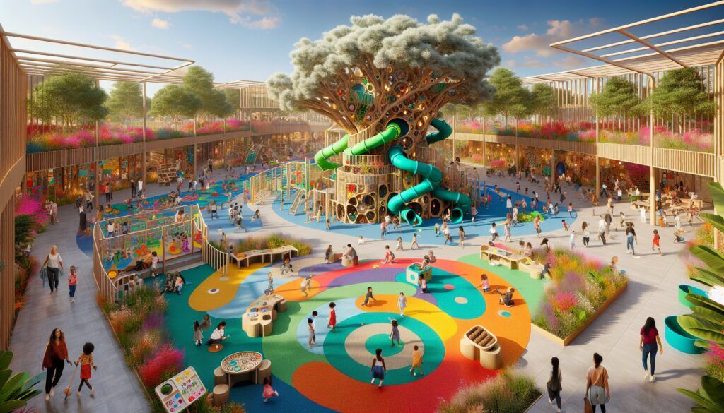 Tendencias en diseño de parques infantiles 2024: Innovaciones y estilos