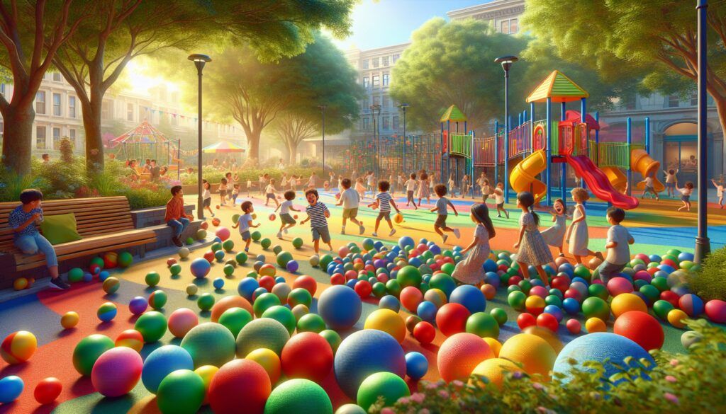 Venta de bolas de parques infantiles