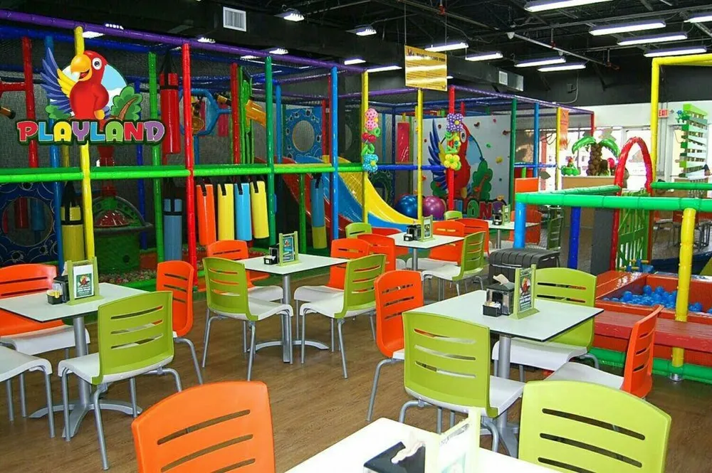 Zona infantil de restaurante